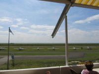 Nordsee 2017 (233)  Flugplatz Norderney von der Terasse des Restaurants